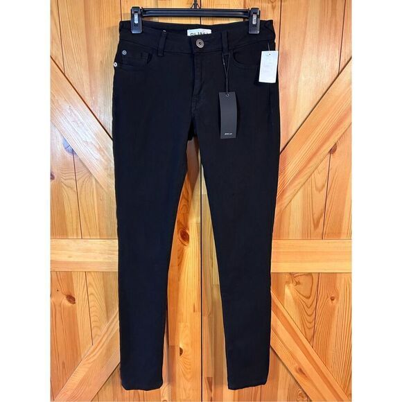 DL1961 Womens Amanda Skinny Fit Jeans Black Size 26 nwt (4714) - Picture 1 of 9
